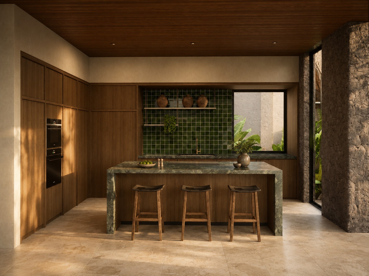 Villa Beaux Duin kitchen